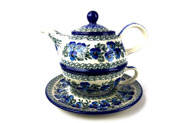 C01 Bunzlau Tea for One 2273X C01 Tea for One